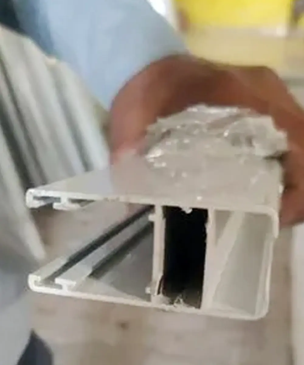 27mm Domal Handle Aluminium Profile