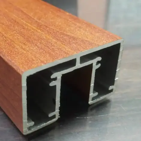 Teak Finish Railing Profile